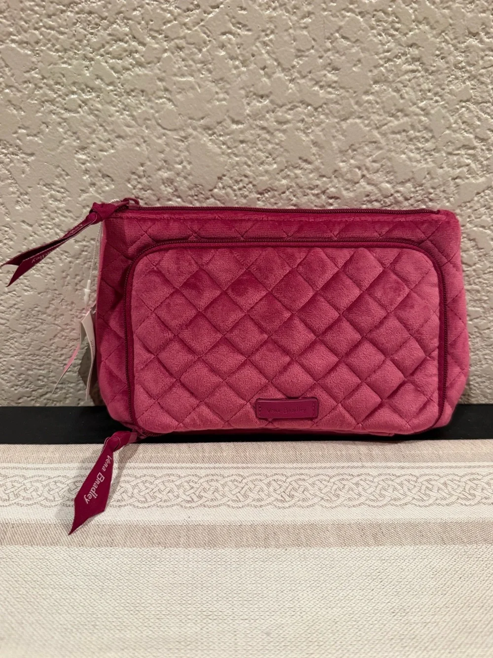 Vera Bradley Majestic Magenta Linited Edition Compact Organizer